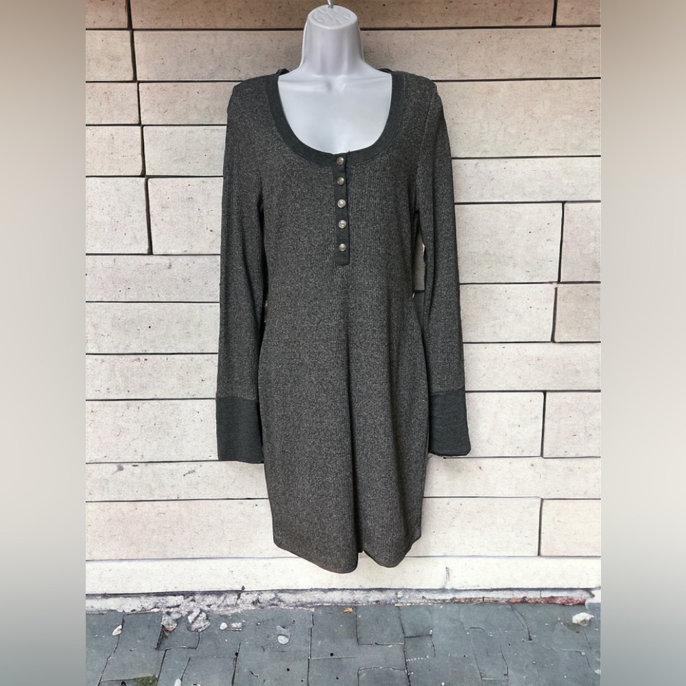 NWT Threads 4 Thought Long Sleeve Ribbed Dress M